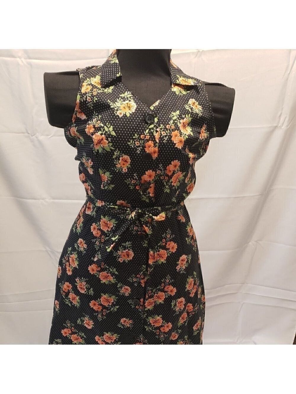 Mlle Gabrielle floral print flare summer dress